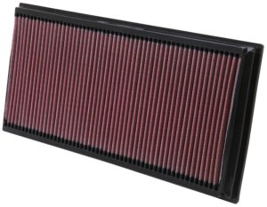Volkswagen Touareg Engine Air Filter - K&N Engineering - High-Flow Drop-In Washable/Reusable - `02-`10